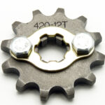 pitbike řetězové  kolečko 420/12 na hřídel 17mm, Stomp, DemonX, WPB