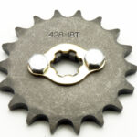 pitbike řetězové  kolečko 428/18 na hřídel 17mm, Stomp, DemonX, WPB