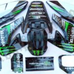 pitbike polepy na plasty CRF 70 monster energy, Stomp, DemonX, WPB