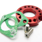 pitbike CNC směrová podložka příruby karburátoru 22mm Stomp, DemonX, WPB