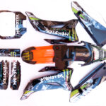 pitbike polepy na plasty TTR monster, Stomp, DemonX