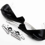 pitbike blastry, chrániče rukou plast, hliník ,černé