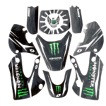 pitbike polepy na plasty KZ Monster