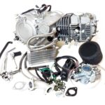 pitbike motor Zongshen 110 s olejovým chladičem a filtrem a  s příslušenstvím