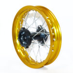 pitbike ALLOY zadní kolo 12 palců zlaté Stomp, DemonX, WPB