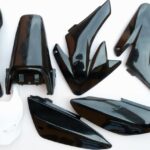 pitbike sada plastů CRF70 černé, Stomp, DemonX, WPB