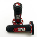 pitbike gripy PROTAPER Full Diamond černo červené
