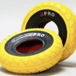 street pro černo/žluté pneumatiky - pár