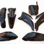 pitbike sada plastů TTR černé, Stomp, DemonX