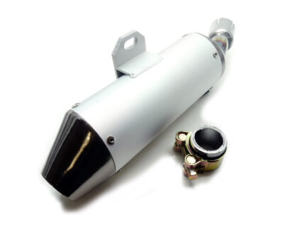 pitbike koncovka výfuku oválná 38mm WPB 140