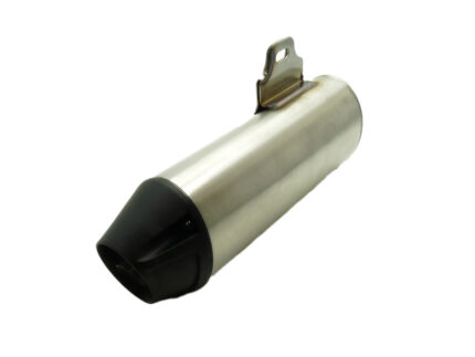 pitbike koncovka výfuku oválná 38mm levá WPB BEAST 212