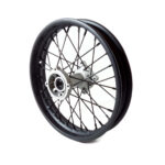 pitbike zadní kolo 14 palců, černé dráty Stomp, WPB